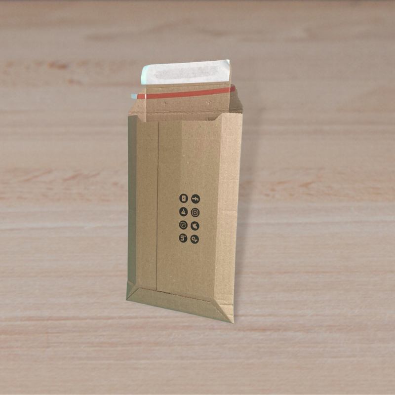 Corrugated Pocket Boxes Printed Sample