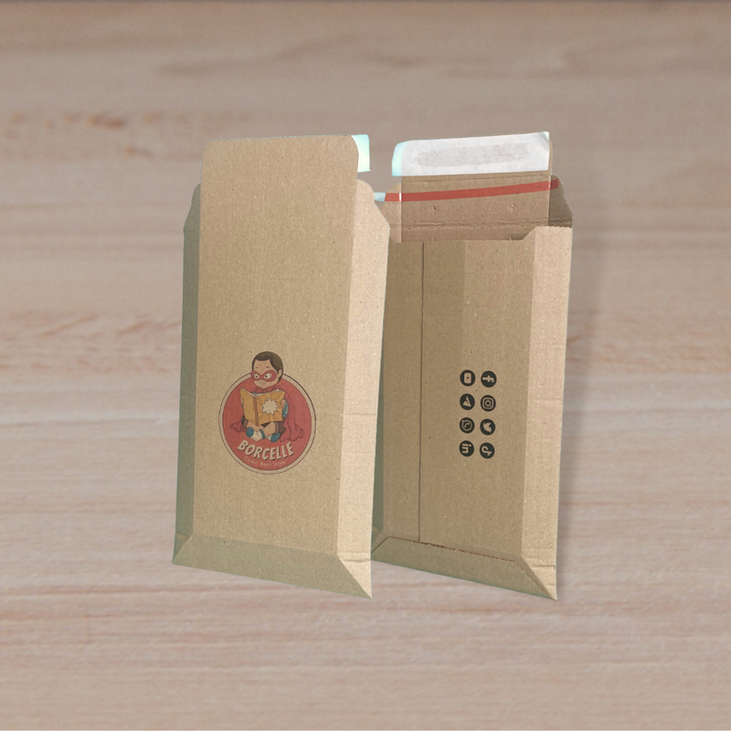 Corrugated Pocket Boxes Printed Sample