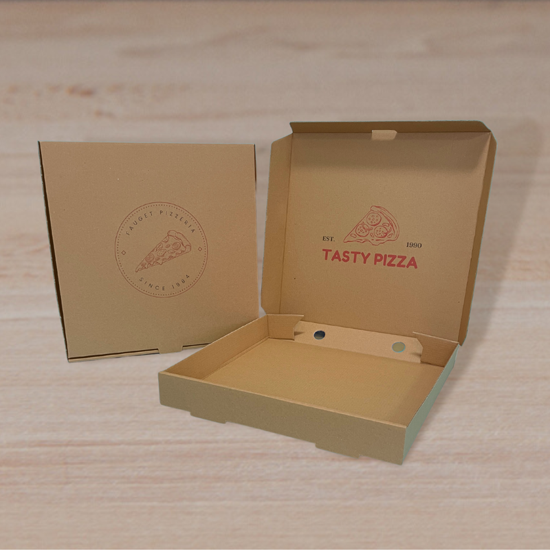 Pizza Boxes Printed Sample